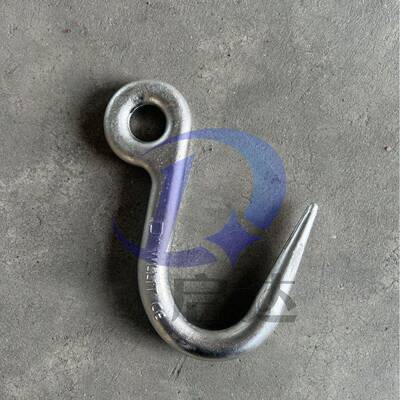 不锈重钢钢管钩1T钢管钩不锈钢起重货吊钩眼钢管钩起索环具吊钩眼