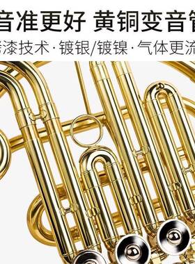 招标跨境JB降AOAH-700圆号乐F器B调四键调单排双排变法国号乐器