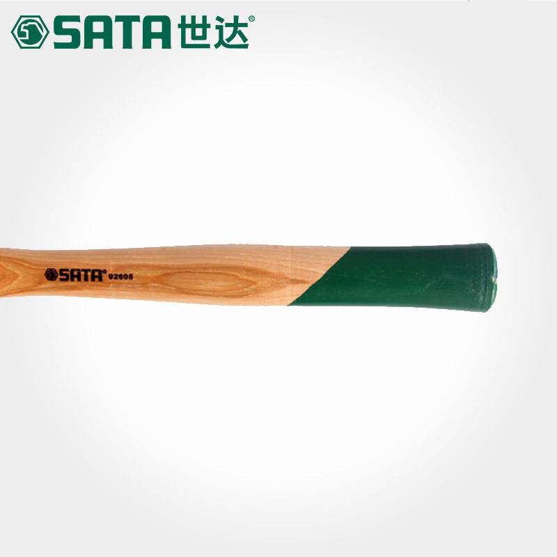 世达工具SATA木柄无反弹胶锤安装尼龙橡胶锤子橡皮锤子榔头92601