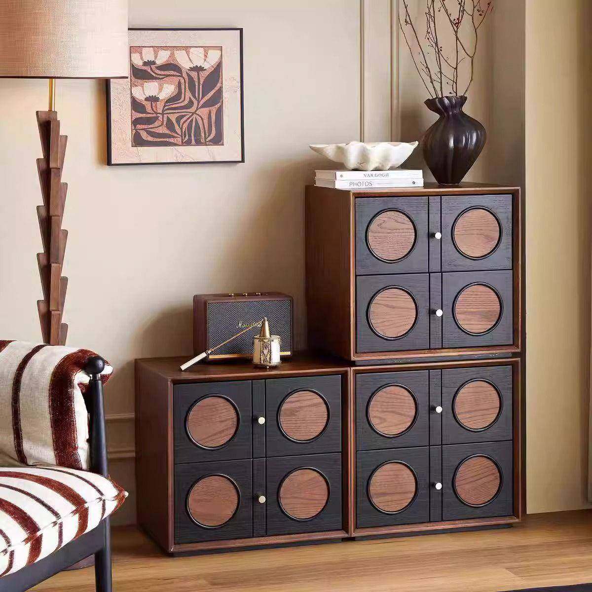 古风柜实木斗柜家GIT餐边用柜沙发边柜客厅储物柜卧斗室中收纳卡