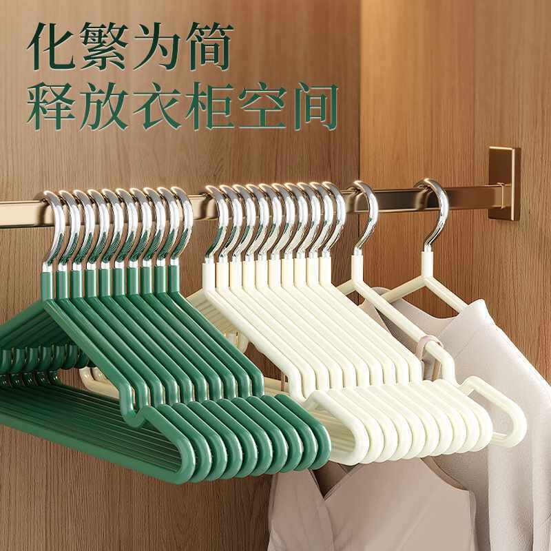 ?加粗加大加厚衣架家用无痕衣撑晾衣服架晒挂衣架子宿舍用学生撑