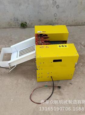 小型便式携48VUSA电动大剪杆机可短调节长蒜秧蒜头切剪蒜机厂家