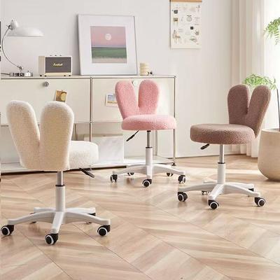 凳兔耳朵化妆椅靠梳妆台厂直家销可升LER降旋转化妆奶油背椅网红