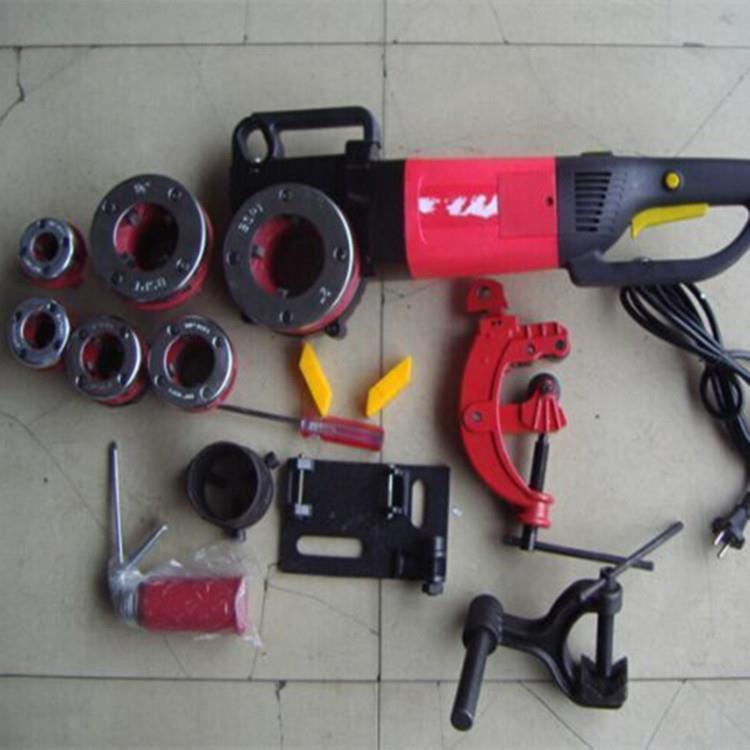 4781寸套丝价格1寸切式切管机机套手持式电动套丝管机