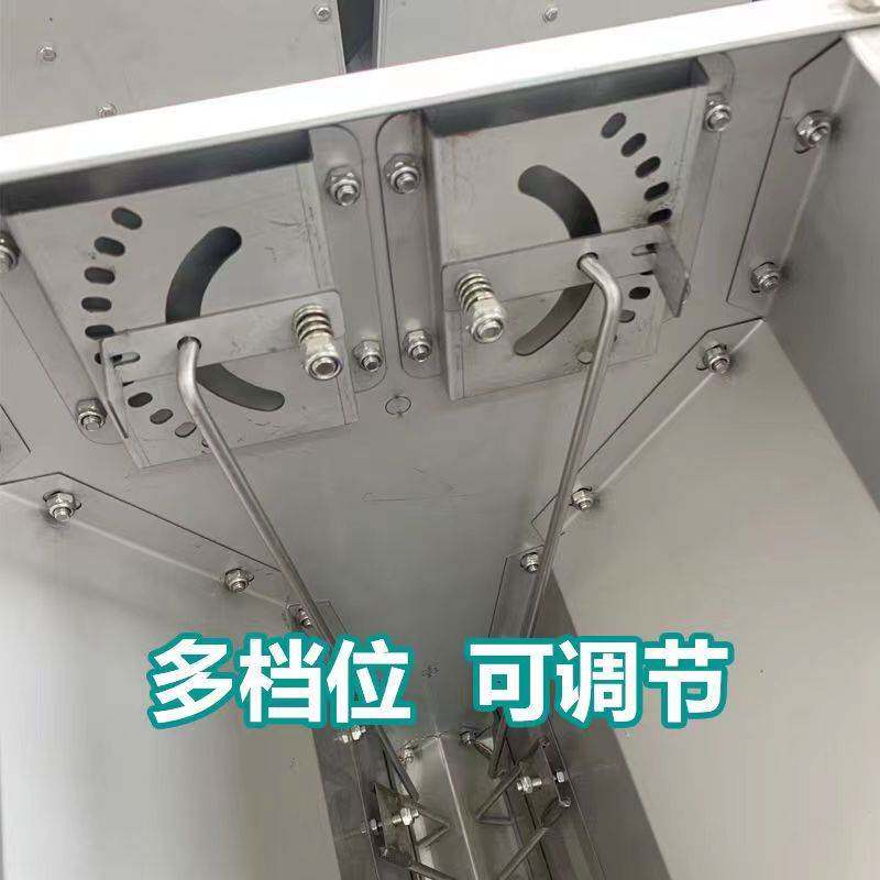 猪料槽育肥猪单面双面料槽不锈钢猪槽自动喂料器干湿喂猪料槽