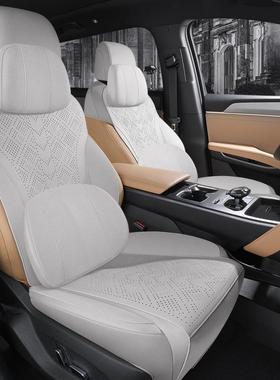 比亚宋pro座dmi二迪FDU代座套25款全包四季通用半包垫坐翻毛皮椅