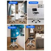 吧台椅高节脚子家椅用升降酒吧转椅圆zb 酒吧凳子靠背旋转可调