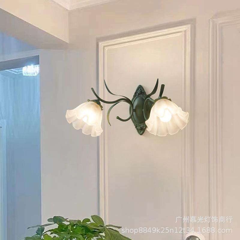 法式园吊灯客厅灯饰网红兰花朵餐厅灯民宿复古田全屋MG865具卧灯,家装灯饰光源,智能吊灯,淘宝优惠券,粉丝福利购,淘宝优惠卷