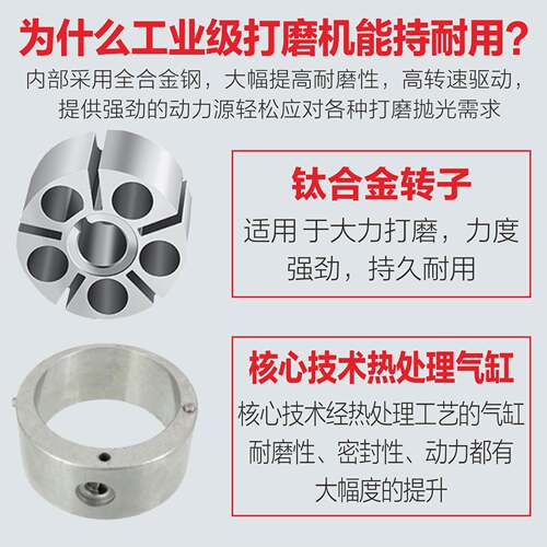 托罗气动打磨机气磨机小型工业级高速砂纸机抛光机打蜡机汽车磨光