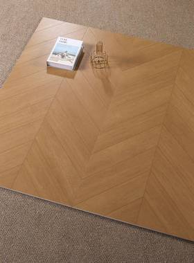 微哑质感鱼骨木纹砖6微哑质感实002001法式风X装修卧室客厅防滑仿