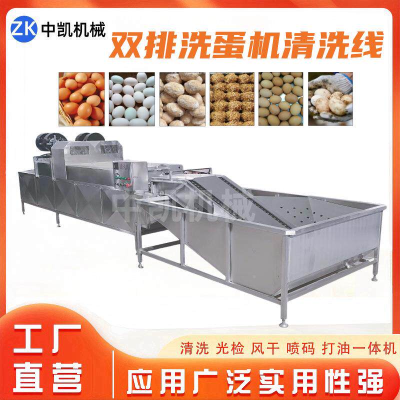 商用泥蛋洗蛋裹机鸡蛋外壳粪便清洗蛋风JSG干流喷码设备鸡清洗水