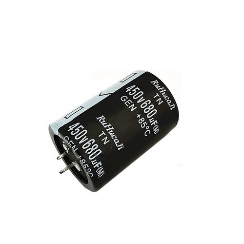 直插铝电解电容450V680uf  400V680uf 450V 电焊机电容 35*50mm