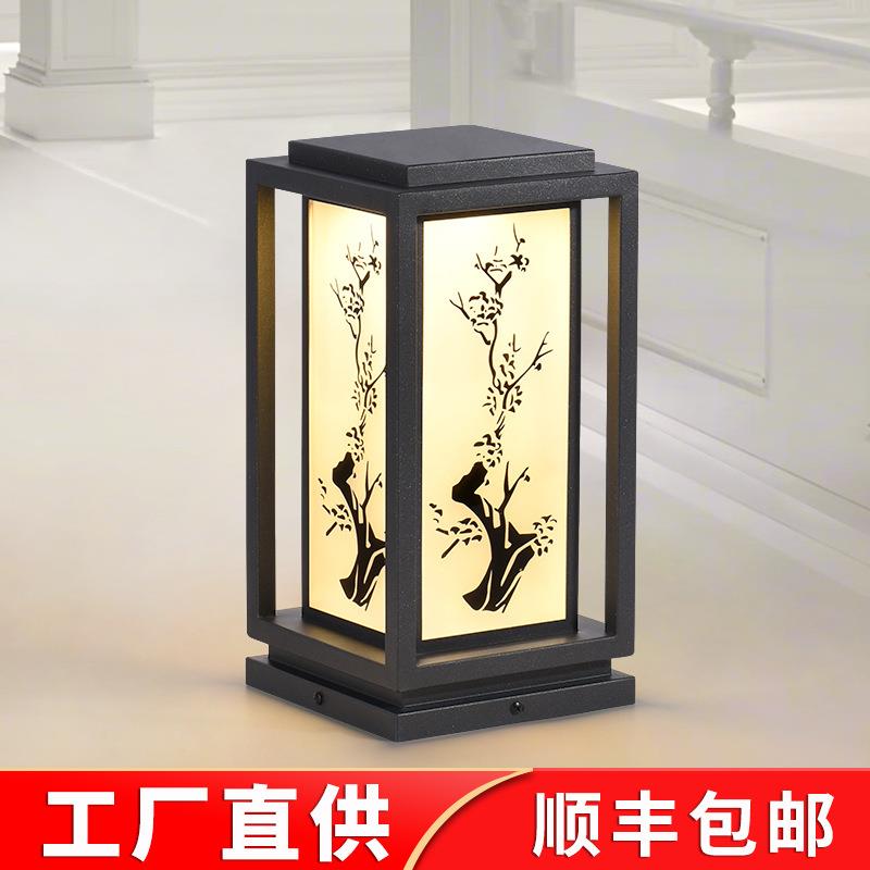 太阳能草坪灯户外防水柱灯现代简约景观灯花园庭院灯别墅园林灯