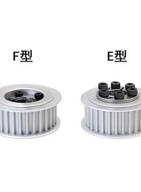 免键式胀紧套同步带轮25S5M100-150 200 250 F型 E型S5M25齿现货
