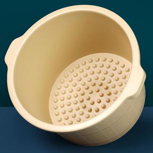 加高1塑料盆家用牛筋加厚足浴盆斤半大号按摩洗脚盆泡脚足浴桶