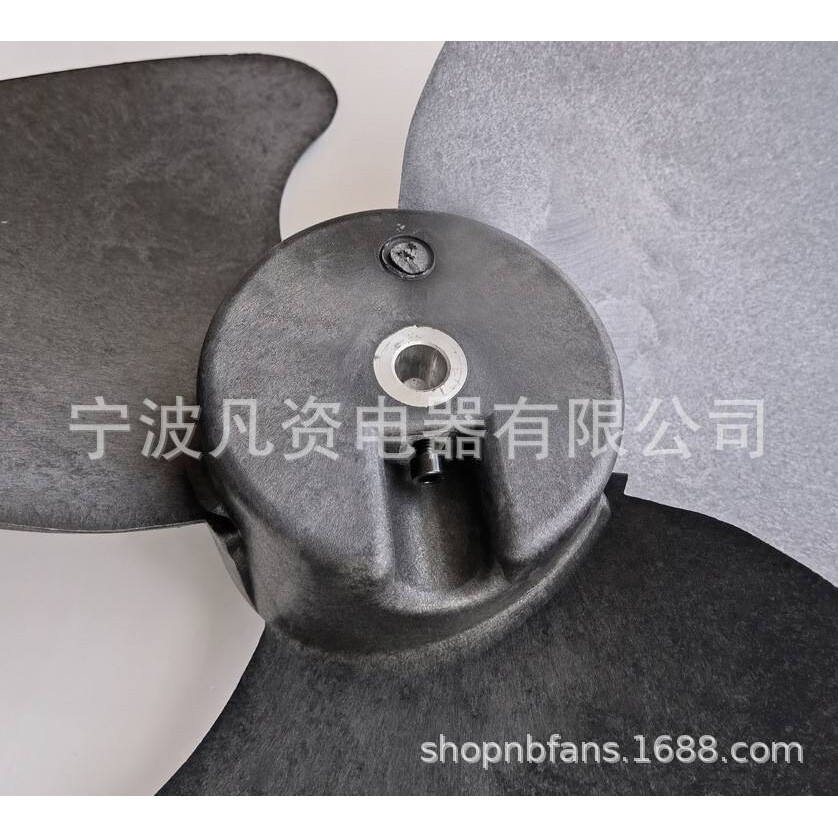 空气能热泵轴流风叶580x180轴15 顶出风新能源热泵扇叶 3片风扇叶