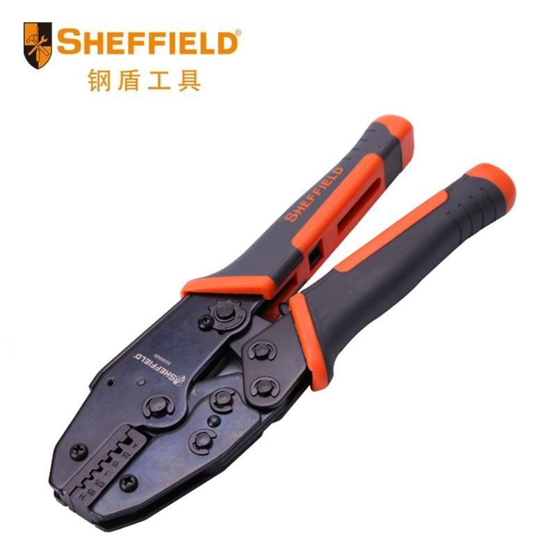 S035025压线钳欧式端子压接钳0.5-4m㎡插簧接线钳