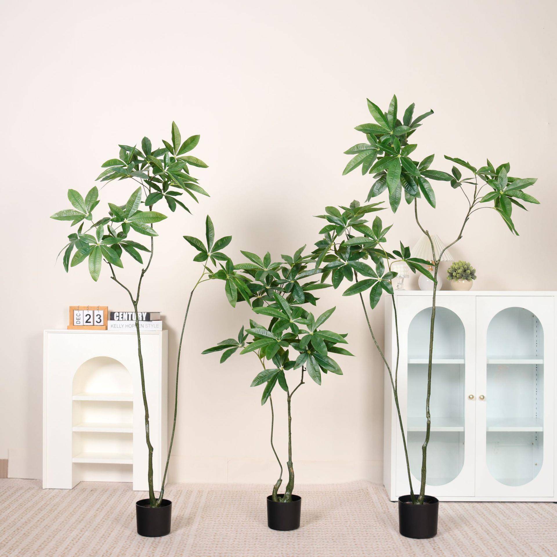 高装端客仿真植百百财树财树假绿植盆栽室内厅绿落地饰摆件仿生植