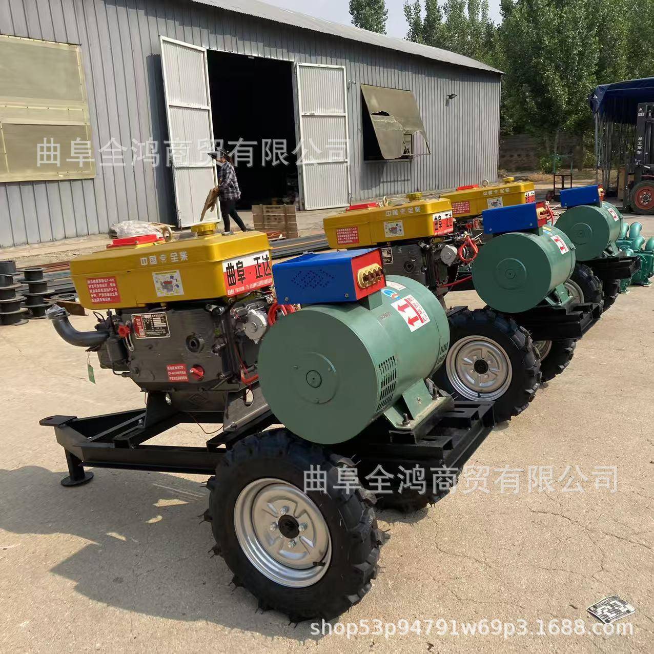 柴油发电机3KW581012152024千瓦三相380V单相220V双用电球