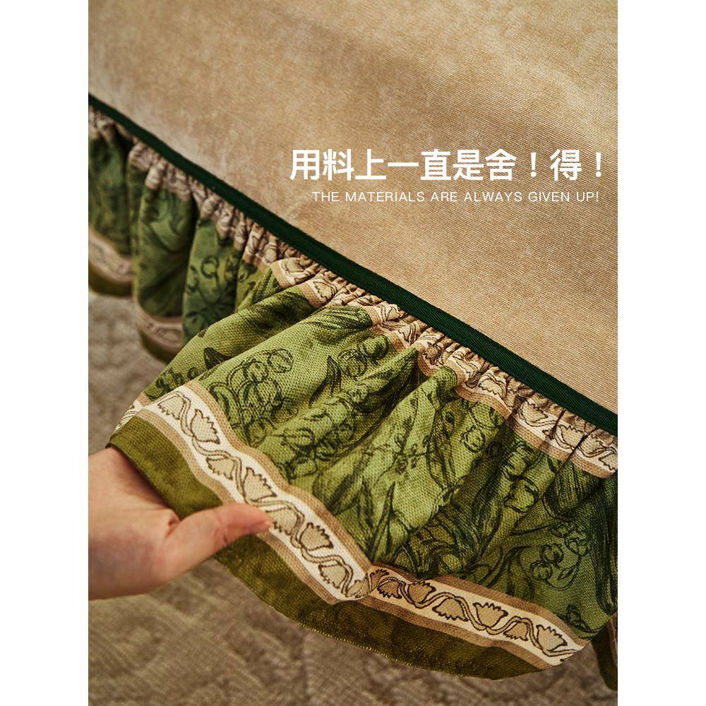 蜡笔派兰垫沙古发|复田园防滑防猫抓|皮铃沙发垫四季通用FAP坐垫