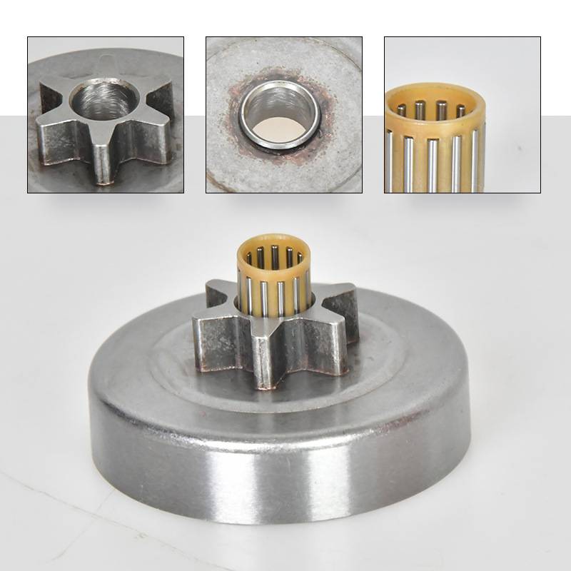 欧玛937/941C油锯链轮 6齿 汽油伐木锯配件 16英寸链条轮