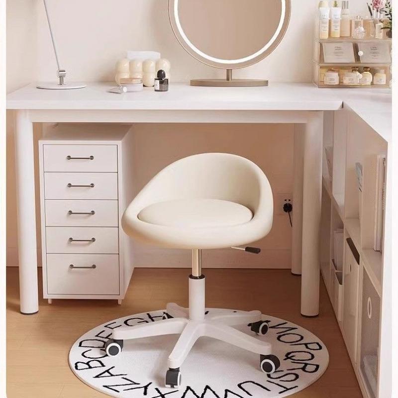 网红女休闲化妆生化妆椅现代吧台椅女生卧化妆凳子轻约奢感室美甲