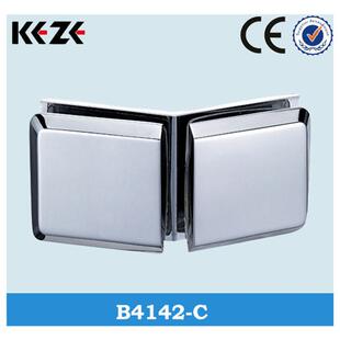 厂家直供浴室玻璃夹不锈钢固定隔断码135度斜边玻璃门精铸固定夹