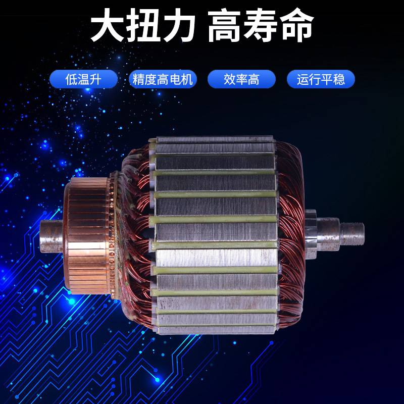 24v48v90v碰碰车电机转子高品质起动机电枢厂家直供