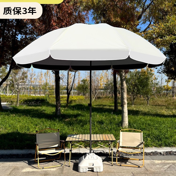 摆摊伞雨伞大伞户外小型遮阳伞折叠伞大型庭院伞太阳伞黑胶伞