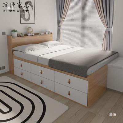 床榻榻米储飘窗改造床箱拼接物TTM028床小户省空型间窗台延伸衔接