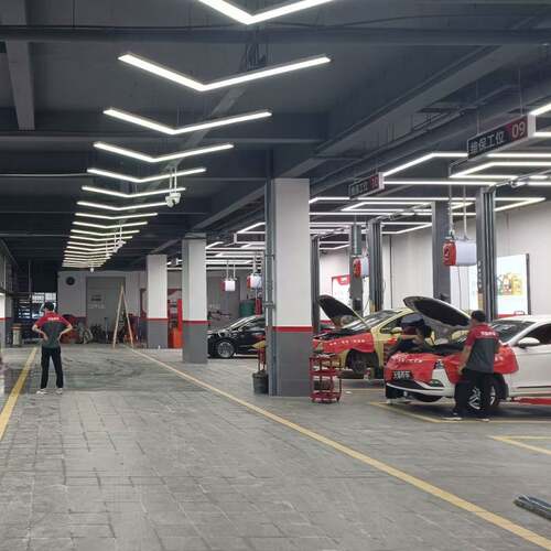 机修工位灯4S店维修保养灯LED无缝拼接灯灯口型灯回型灯灯管爆款