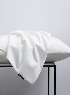 简约素色纯棉枕头套全棉单人枕芯4874内胆套纯色长绒棉枕套一对装