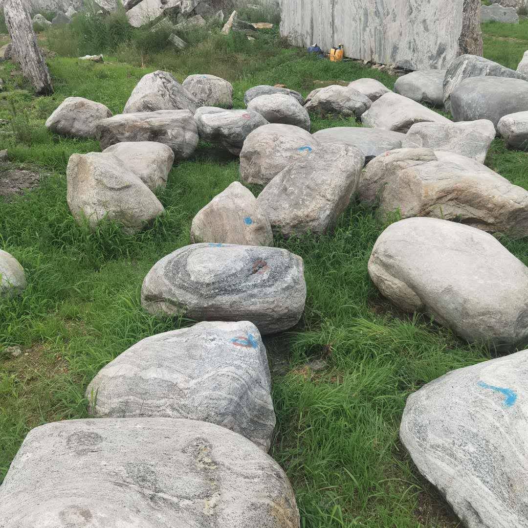 泰山石景观天然置石门牌石别墅小院照壁泰山石敢當