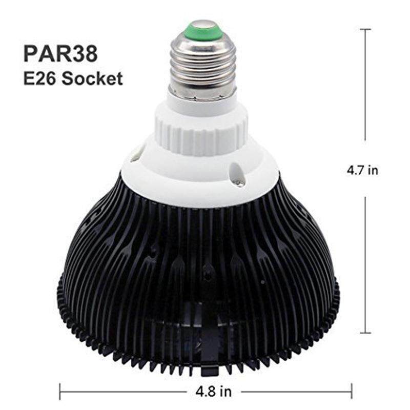 PAR38植物灯E26物植物生长灯FKI灯660nm室内多育苗花卉肉补光E27