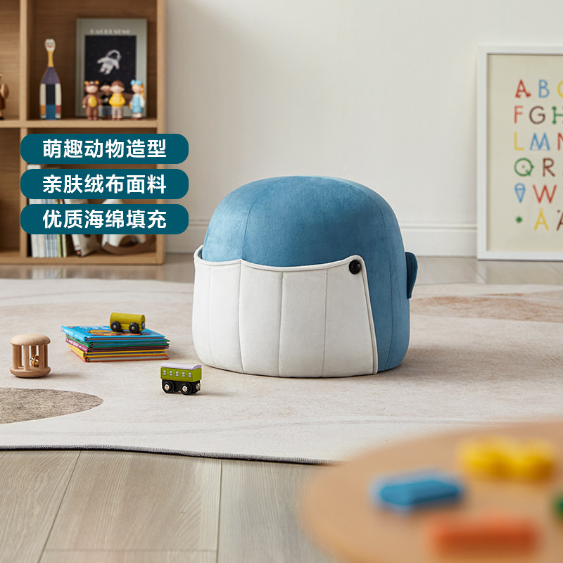 林氏小矮凳子家用现代简约客厅儿童墩子凳动物换鞋凳LH387木业