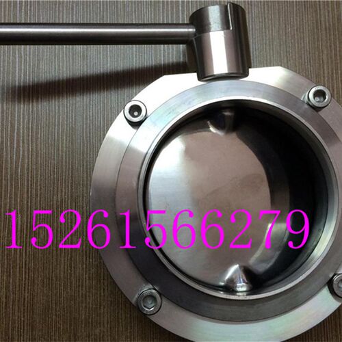 304卫生级焊接蝶阀SD61X-10P 19*1.5-102*2卫生级蝶阀