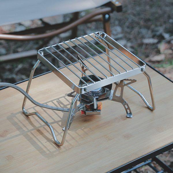 户外气炉支架不锈钢炉头支架便携304网格折叠式烧烤架套锅烤盘架,户外/登山/野营/旅行用品,其他,淘宝优惠券,粉丝福利购,淘宝优惠卷