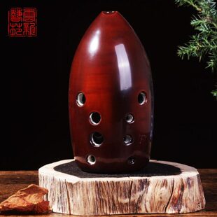 云新典藏级笔筒损陶陨乐器陨陶埙古埙初学专业演奏十孔10孔乐器