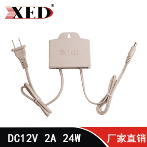 深圳小耳朵监控电源 12V2A适配器XED-SW2013S 室内外防水电源足A