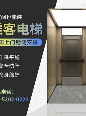 家用电梯别墅乘客复n式电梯商用货梯小型无机房二三四五六七层电