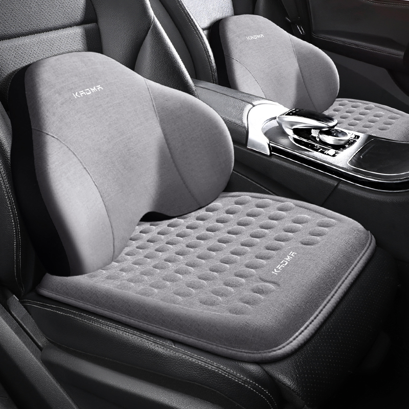 汽车枕头坐垫护颈枕一车用记忆棉车内H腰靠座椅颈部车载枕头靠枕