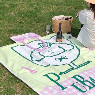 艺术收藏夹 小酒馆 防水野餐垫户外坐垫防潮便携郊游可折叠音乐节