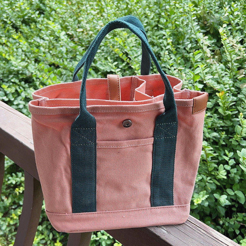 日式多隔层帆布包小拎袋轻便上班外出包妈咪带娃奶粉包休闲手提袋,箱包皮具/热销女包/男包,通用款女包,淘宝优惠券,粉丝福利购,淘宝优惠卷