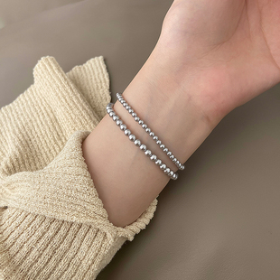 真多麻珍珠手链女手串气质小众复古新款手饰女串珠精致生日礼物