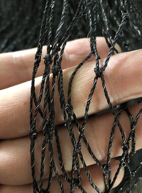 阳台黑色防猫狗i网动q物尼龙网宠物安全绿色不锈钢丝防护网防坠落