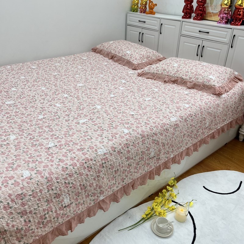 定制纯棉榻榻米床盖三件套四季通用大炕盖全棉床盖榻榻米专用床盖
