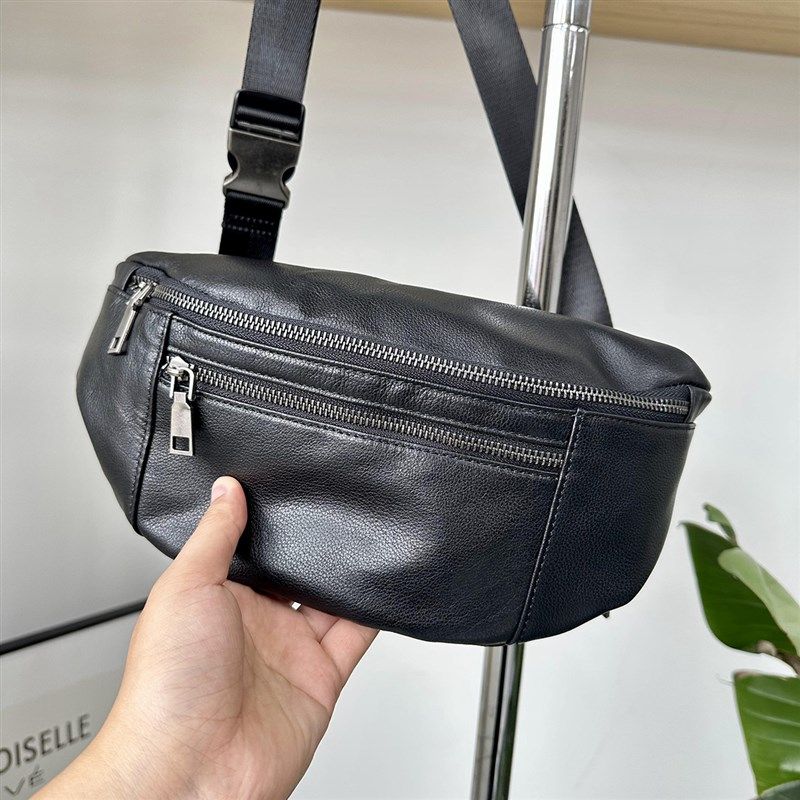 多功能腰包男士牛皮运动跑步休闲旅行带腰带包女款黑色防水耐磨潮,箱包皮具/热销女包/男包,胸包,淘宝优惠券,粉丝福利购,淘宝优惠卷