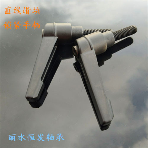 雕刻机轴承光轴 简易木工推台锯轨道直线导轨滑块滑台套装整套SBR