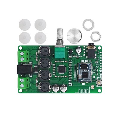 APP改名称密码EQ蓝牙5.1高通QCC3034旋钮AUX对箱APTXHD功放10W20W