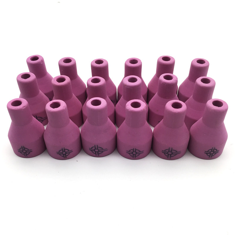 氩弧焊枪瓷嘴焊机头焊枪配件硅胶管MQ150氩弧焊5X30保护嘴